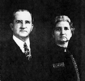 Rev. Simon Monroe Ensor and his wife Dora Angeline Isbell