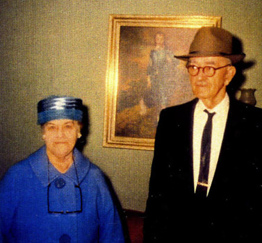 Benton Bransford Boyd and his wife Edith (Perry) Boyd in 1964