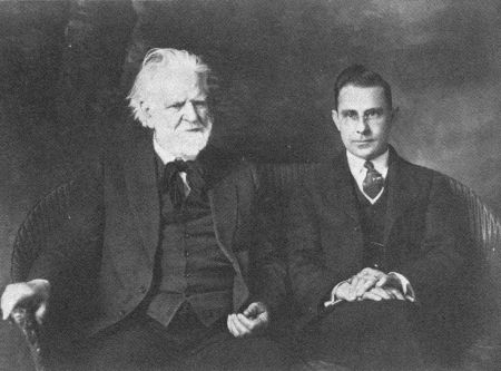 Dr. Edwin Markham and Dr. Harry L. Upperman Photo