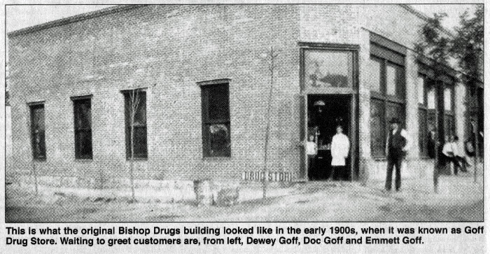 Bishop Drugs now called Fred’s Pharmacy
