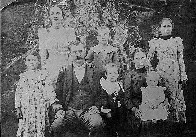 George and Anna Leftwich Family