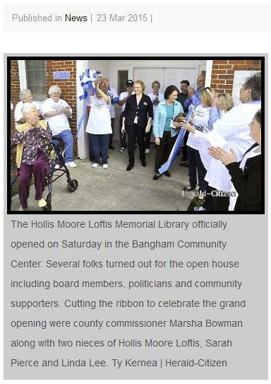 Hollis Moore Loftis Library