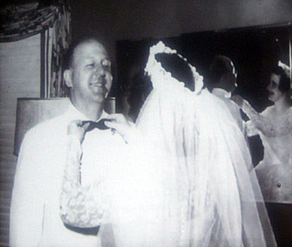 Theodore John Terlaak at his daughter Joanne Marie (Terlaak) Gill's wedding