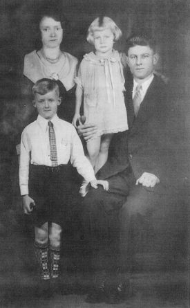 Family of Will Brady Alcorn, 1930 Detroit MI